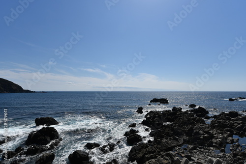 coast uwajima in summer photo