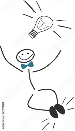 Strichmännchen hat die Lösung gefunden