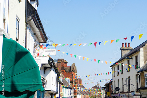 Photo Street bunting flags