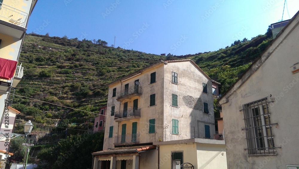 Fototapeta premium in the hills of the mountains