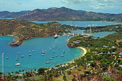 English Harbor in Antiqua