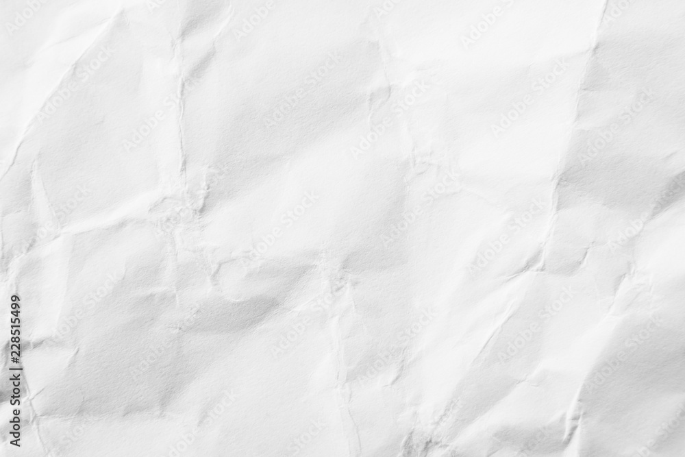 white paper is crumpled white paper is crumpled