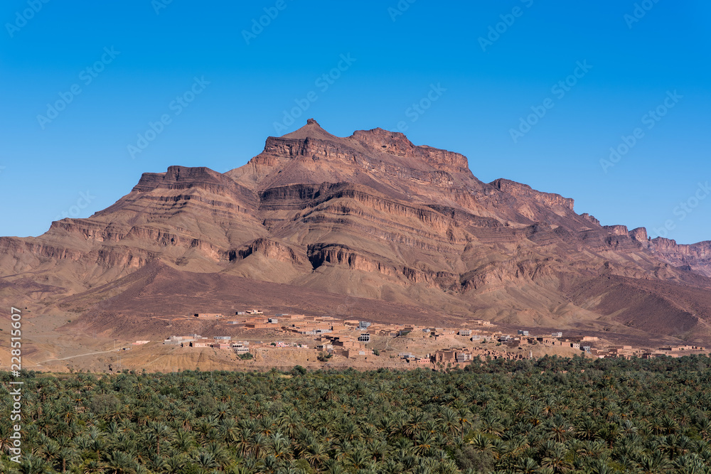 Landscape in Tizi'n-Tinififft, Tamnougalt, Morocco. Landscape in Tizi'n-Tinififft, Tamnougalt, Morocco.