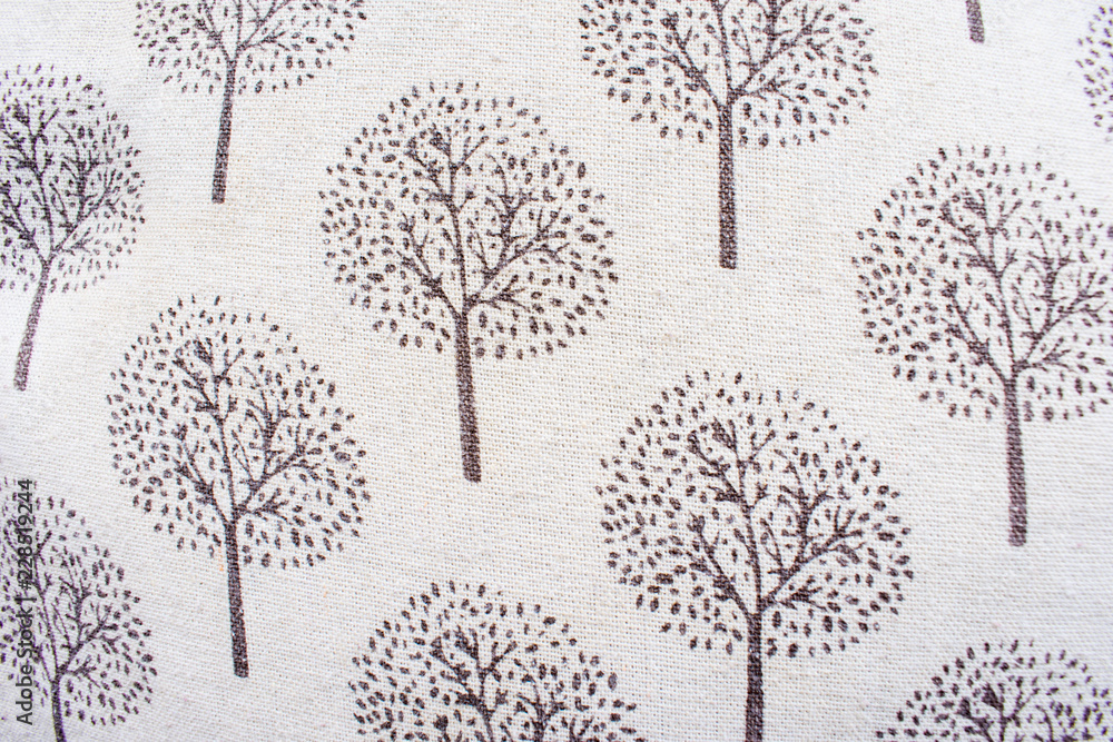 Obraz premium set of vector trees