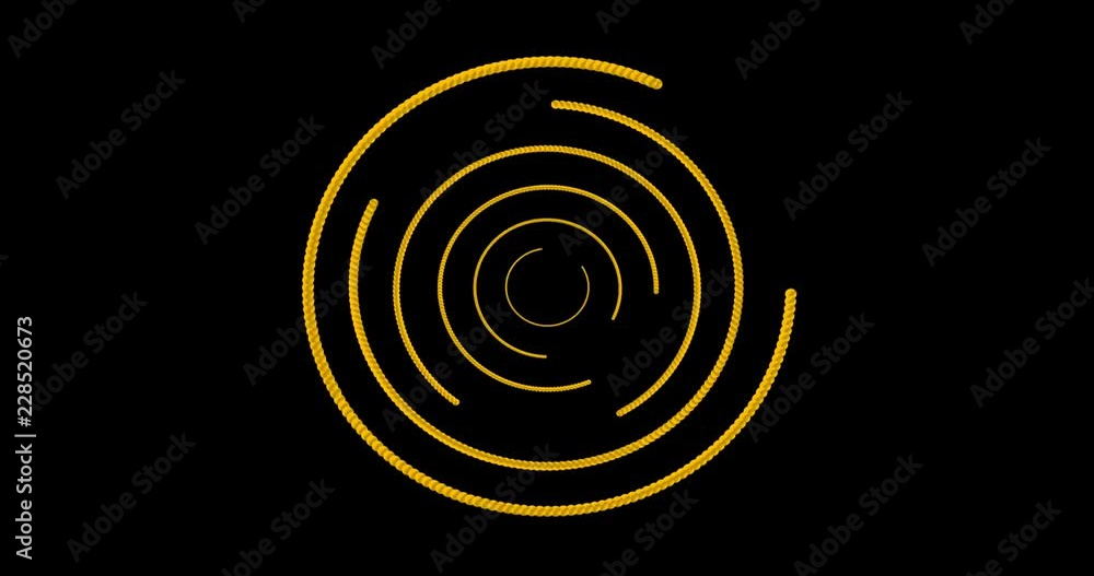 Abstract animation of loading Abstract animation of loading