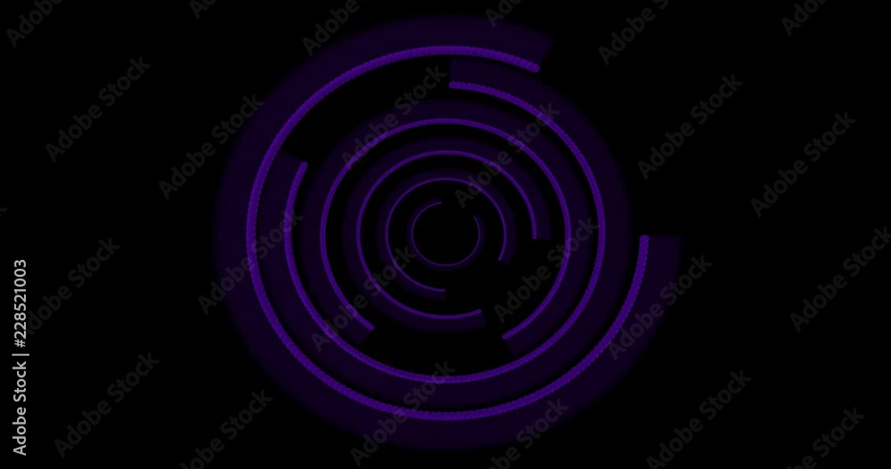 Abstract animation of loading Abstract animation of loading
