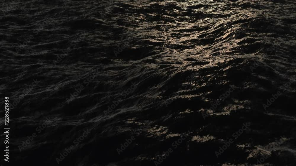 The surface of a stormy ocean The surface of a stormy ocean