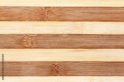 Tableau sur toile Contrasting boards of wood joined together