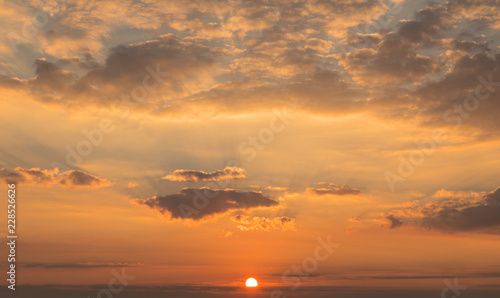 Dramatic sky with cloud at ...
