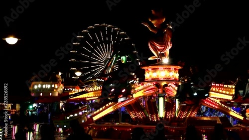 Night fair attractions