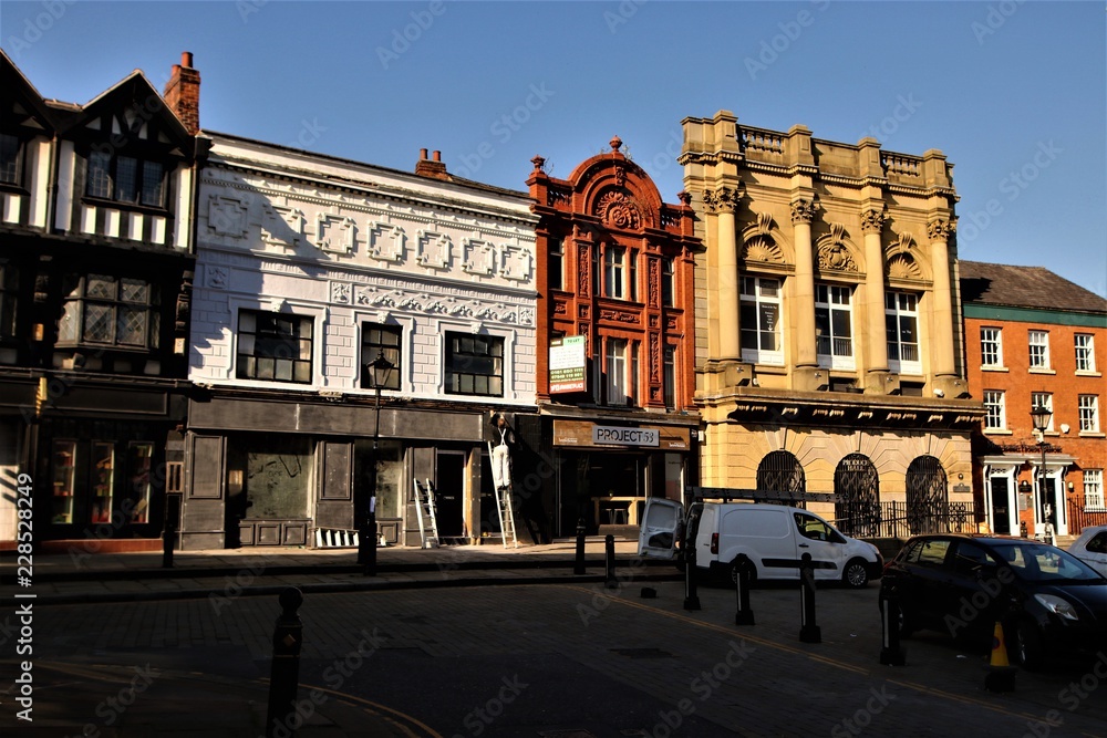 Fototapeta premium Stockport city architecture