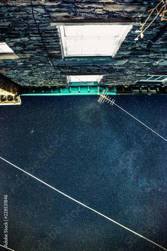 Stars over a sleepy small town