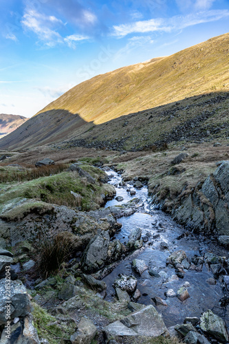 A river near Ulswater in the Bitish Lake District