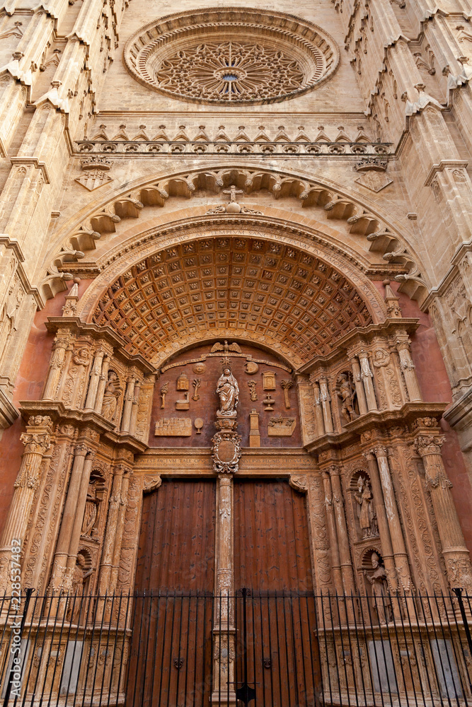 Hauptportal Kathedrale La Seu