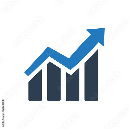 Free Download Growth chart icon - GFXLoad