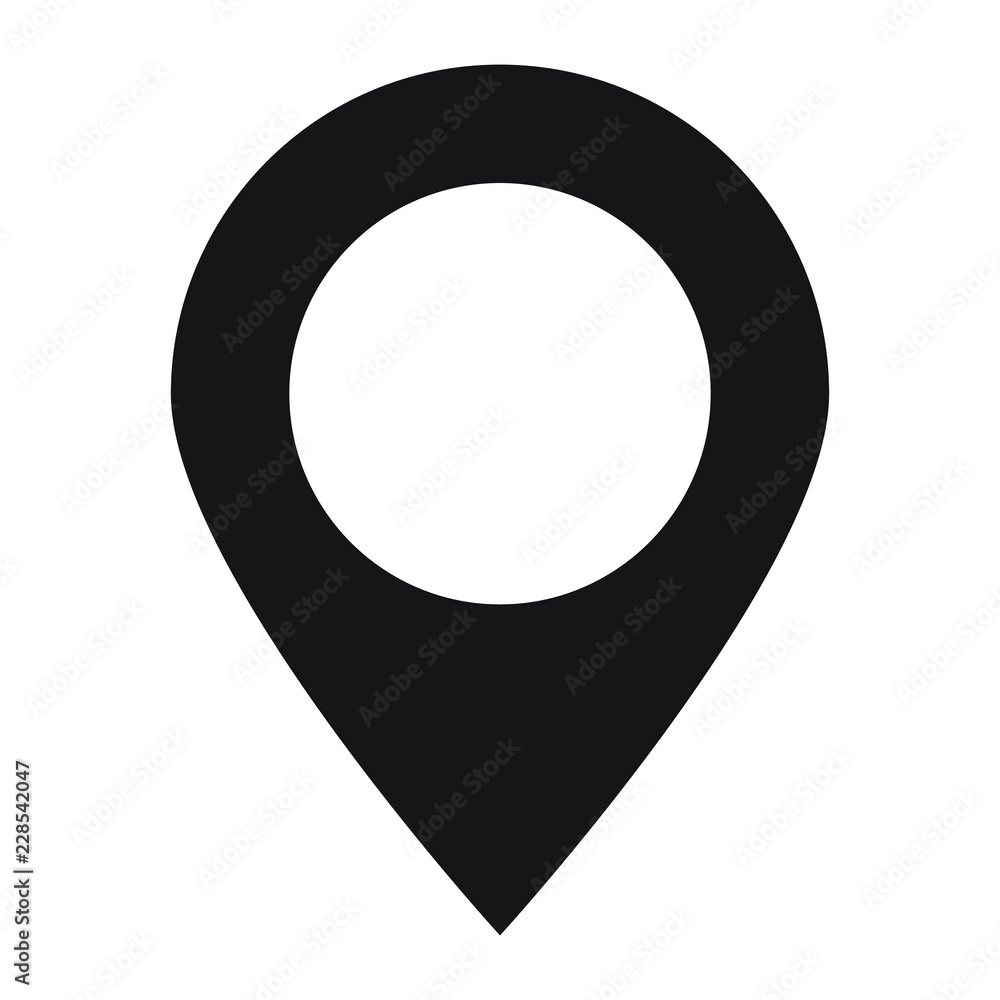 Maps pin. Location map icon. Location pin. Pin icon vector. Maps pin. Location map icon. Location pin. Pin icon vector.