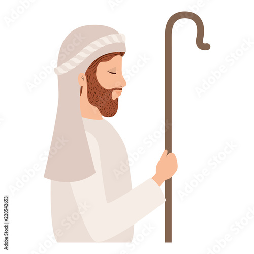saint joseph with cane character