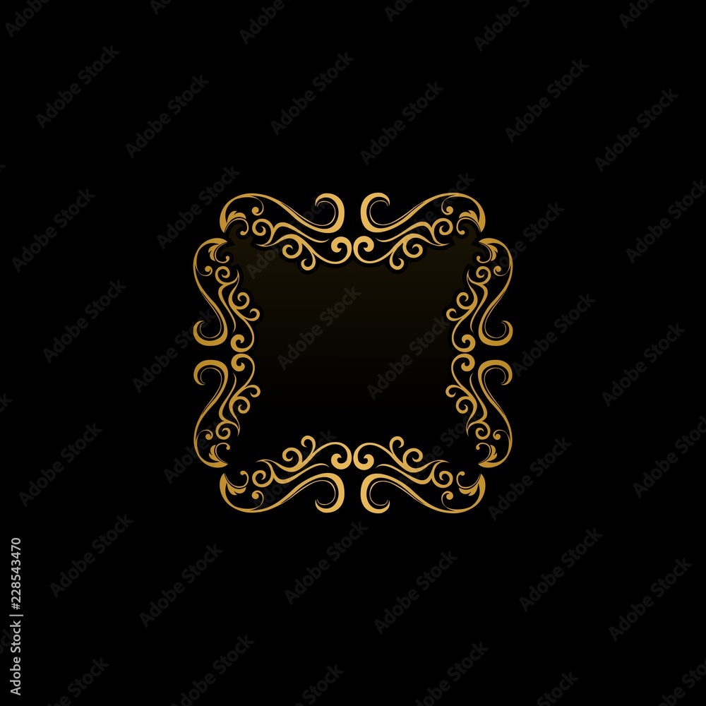 Frame Square Luxury Abstract Ornament Creative Abstract Icon Logo Design Template Element Vector Frame Square Luxury Abstract Ornament Creative Abstract Icon Logo Design Template Element Vector