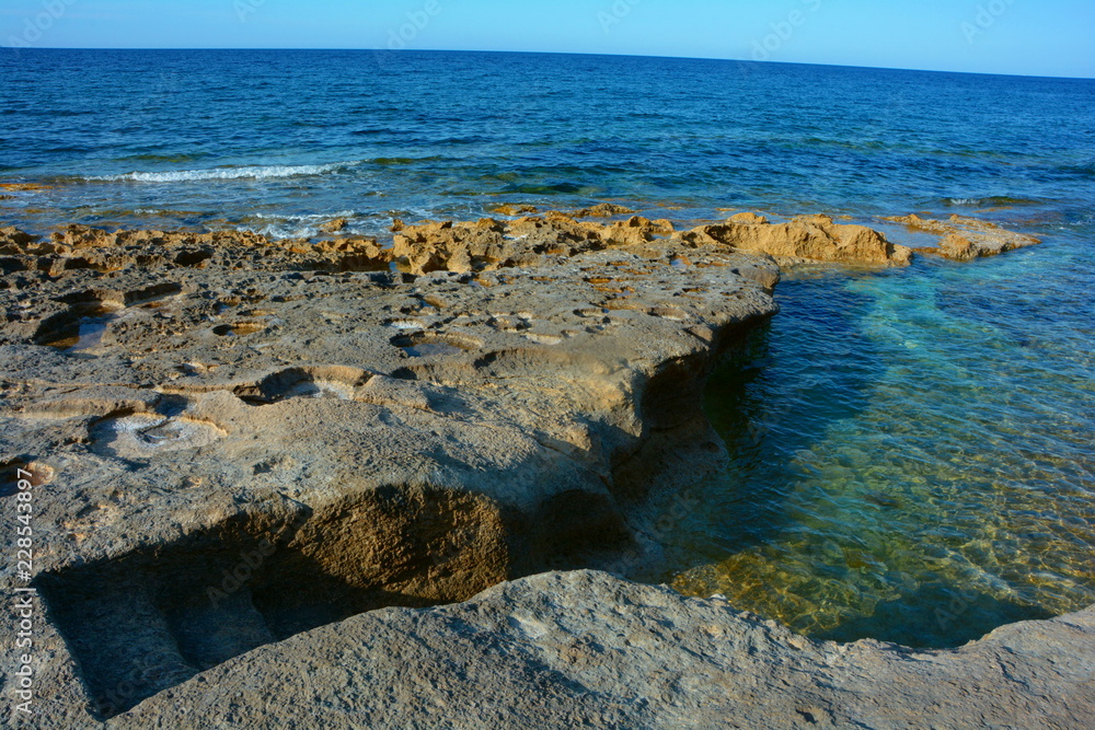 Corners of the island of Malta, near Valletta Corners of the island of Malta, near Valletta