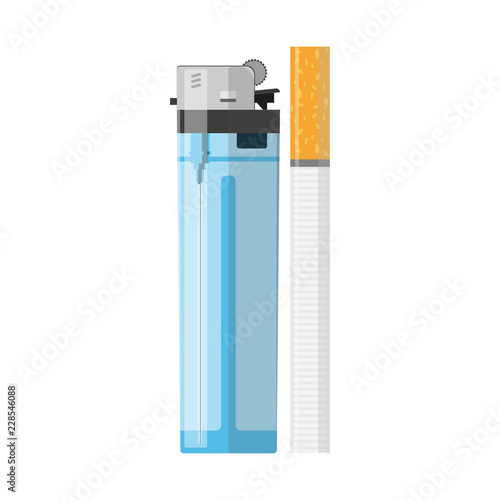 Cigarettes and lighter