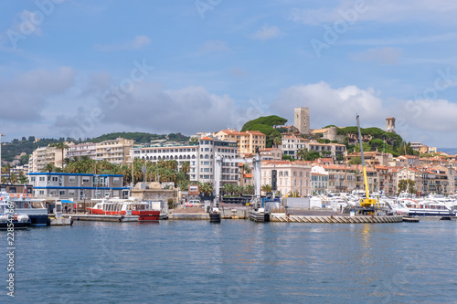 Cannes city port at daylight © frimufilms