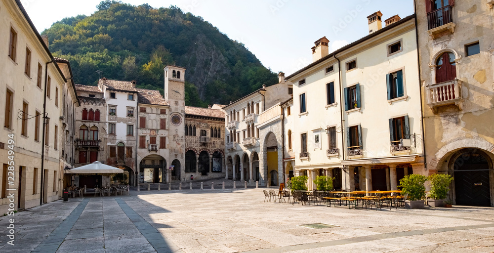 Piazza Flaminio, Vittorio Veneto, Italy