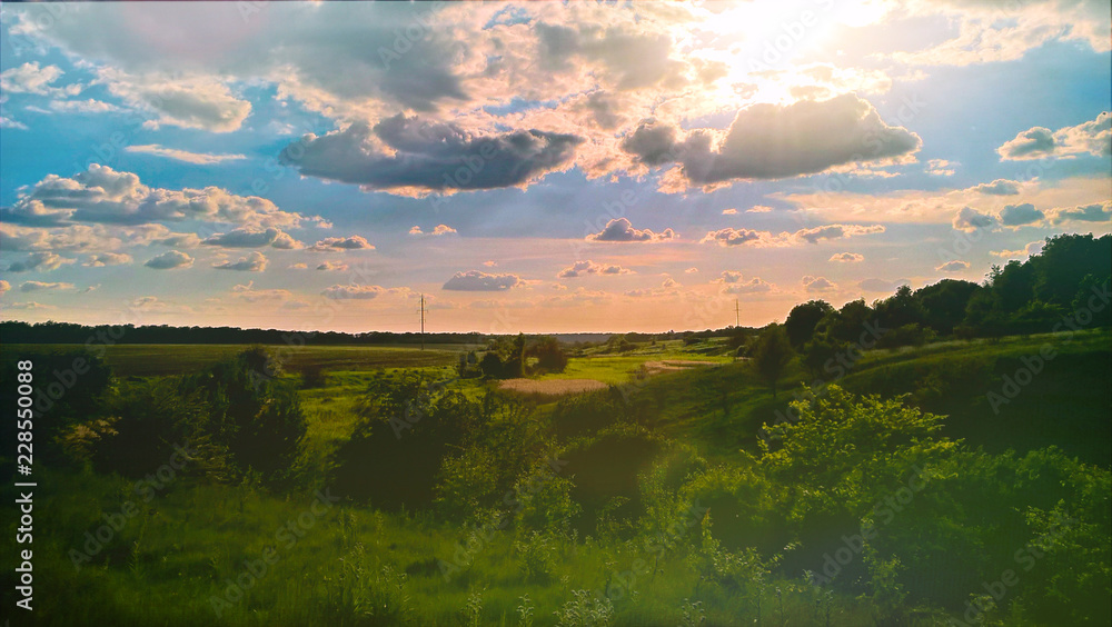 Fototapeta premium Sunset