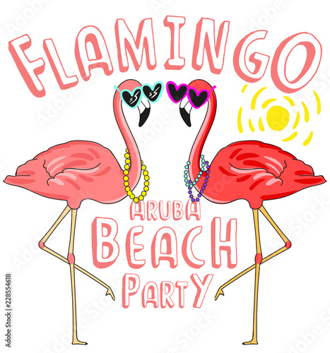 cool flamingos