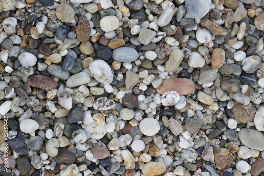 Pebbles and stones making a pattern Pebbles and stones making a pattern