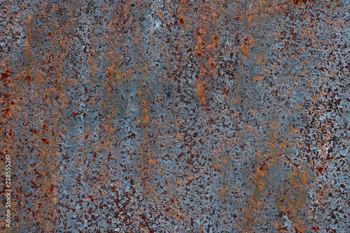 texture of rusty iron, cracked paint on an old metallic surface, sheet of rusty metal with cracked and flaky paint, abstract rusty metal texture, rusty metal background for design with copy space