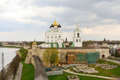 cathedral of christ the saviour in Pskov