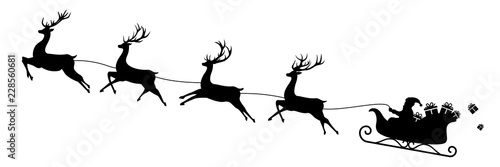 Flying sleigh