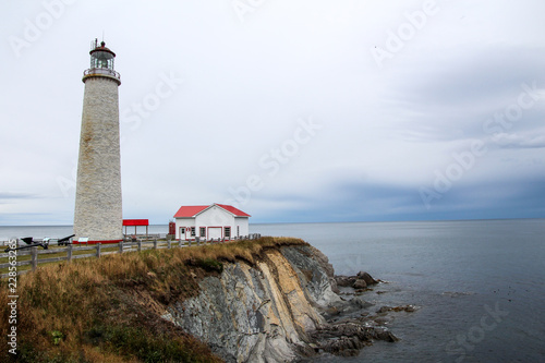 Lighthouse of Cap-des-Rosiers, Gaspesie, Canada