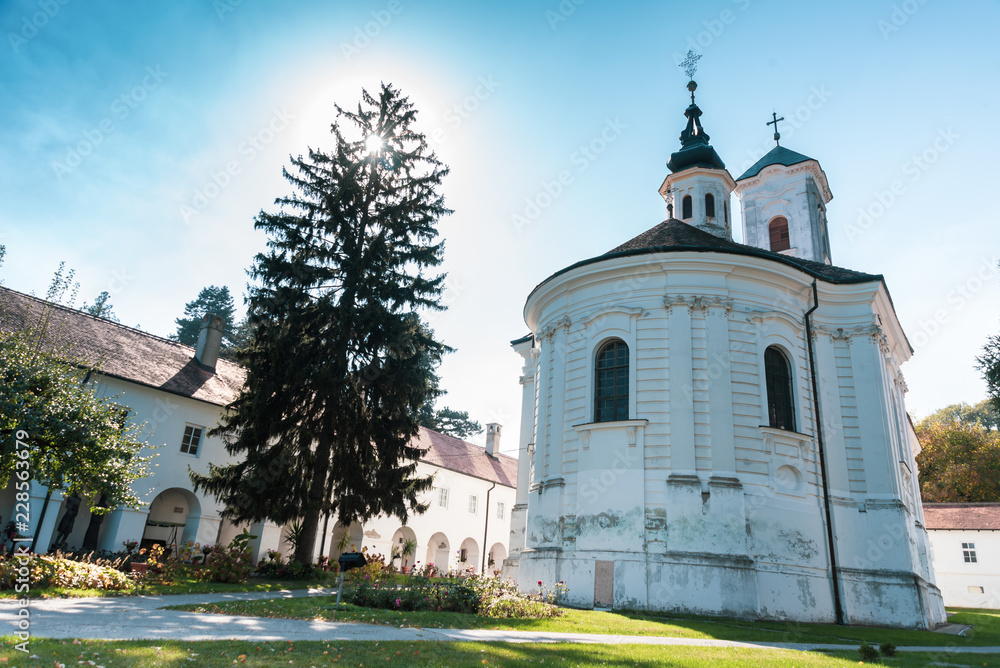 Fototapeta premium a beautiful old Orthodox monastery