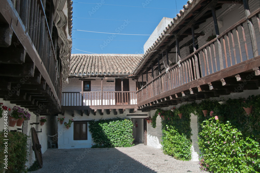 Innenhof, Córdoba, Andalusien, Spanien
