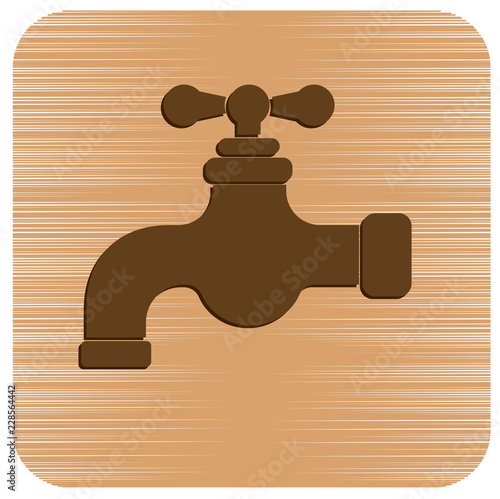 Water tap icon