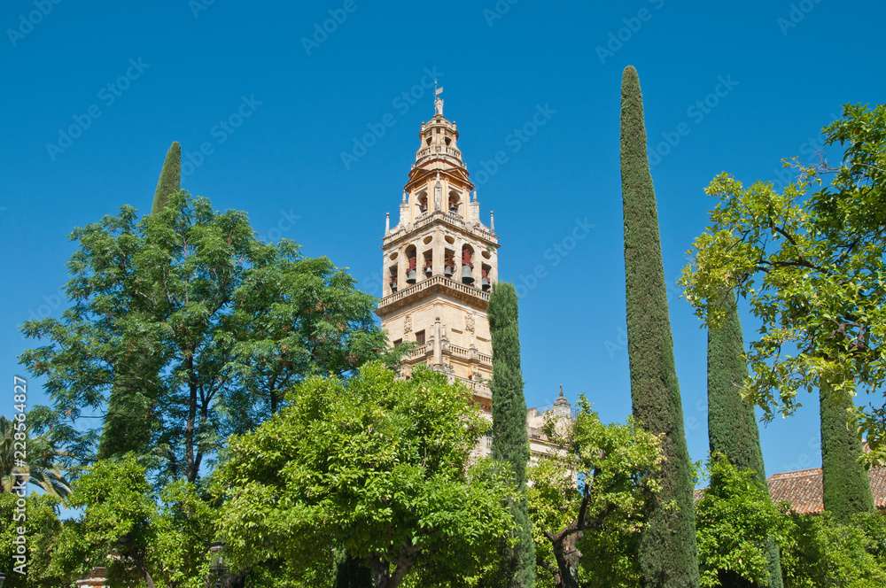 Glockenturm, Mezquita-Catedral, Córdoba, Andalusien, Spanien