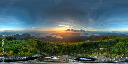 Sunrise At Ma On Shan, Hong Kong