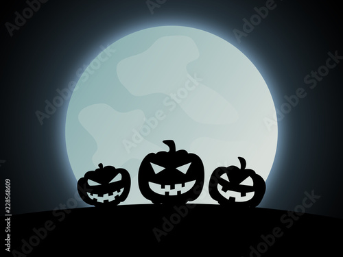 Halloween Kürbis Hintergrund