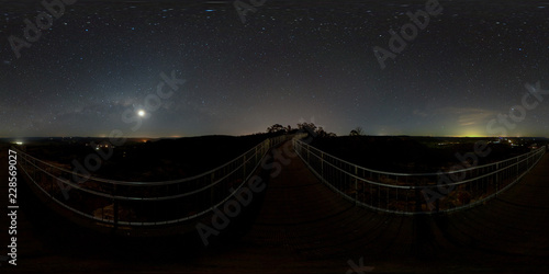 Hassans Wall Lookout At Night, Lithgow, Australia