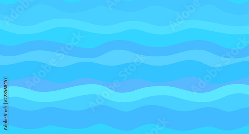 Colored wallpaper of the surface. Pattern with lines and waves. Bright colors. Colorful sea background. Multicolored texture. Decorative style. Doodle for design and business © mikabesfamilnaya
