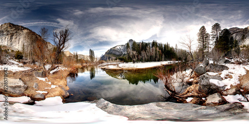 Yosemite River, Mariposa County, California, United States photo