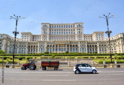 Palace of Parliament. Bucharest. Romania. photo