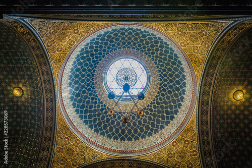 Photography Spanish Synagogue of Prague, Czech republic
