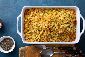 Traditional stuffing for Thanksgiving or Christmas