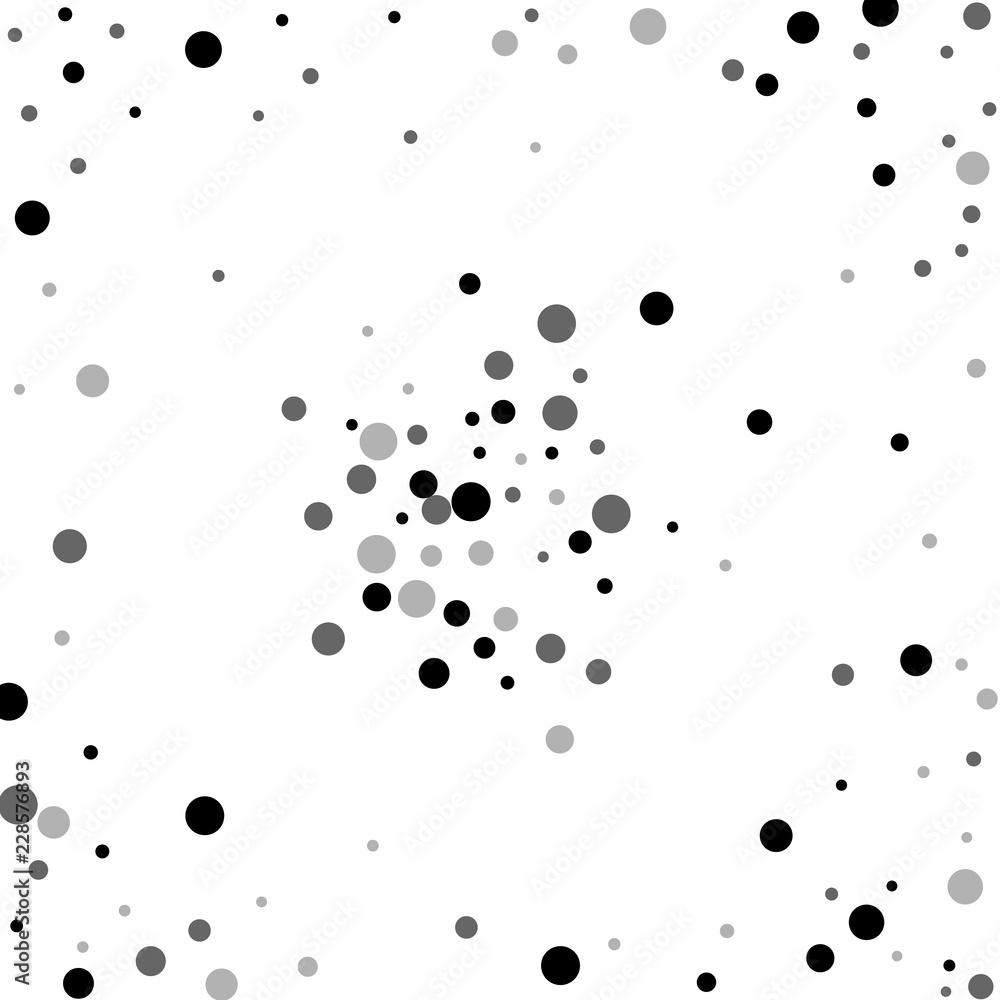 Scattered random black dots. Dark points dispersio Scattered random black dots. Dark points dispersio