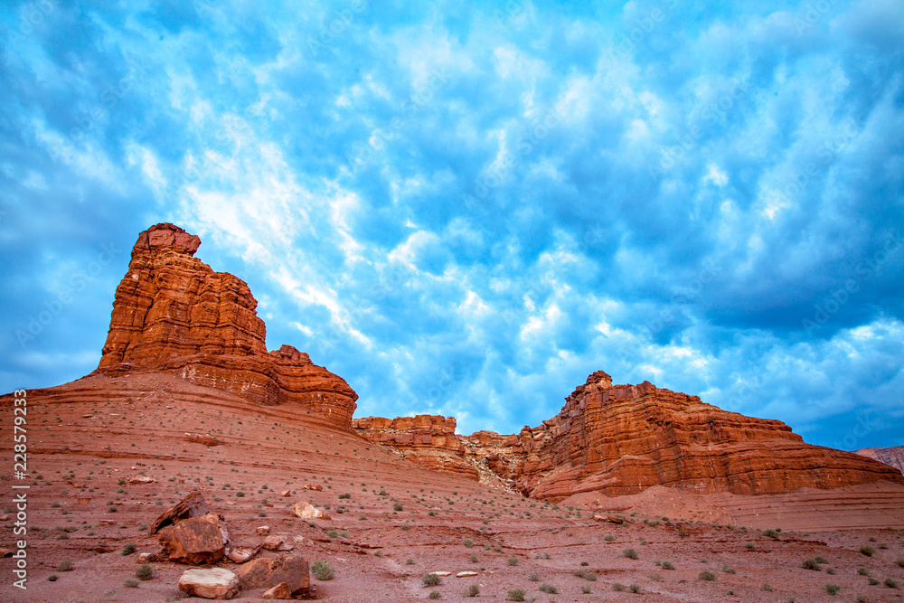 Marble Canyon Mountains and Rock Formations