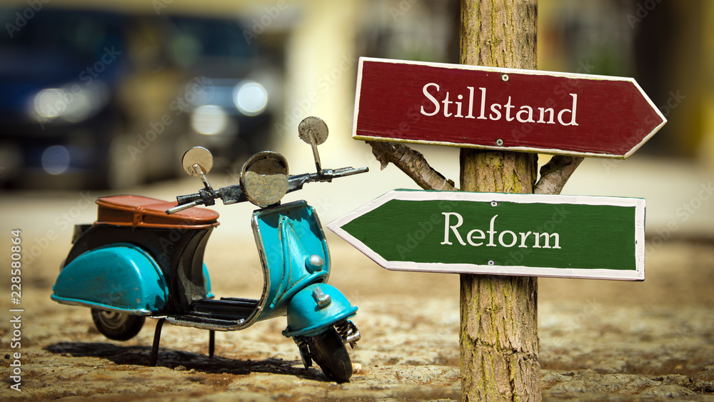 Schild 368 - Reform Schild 368 - Reform