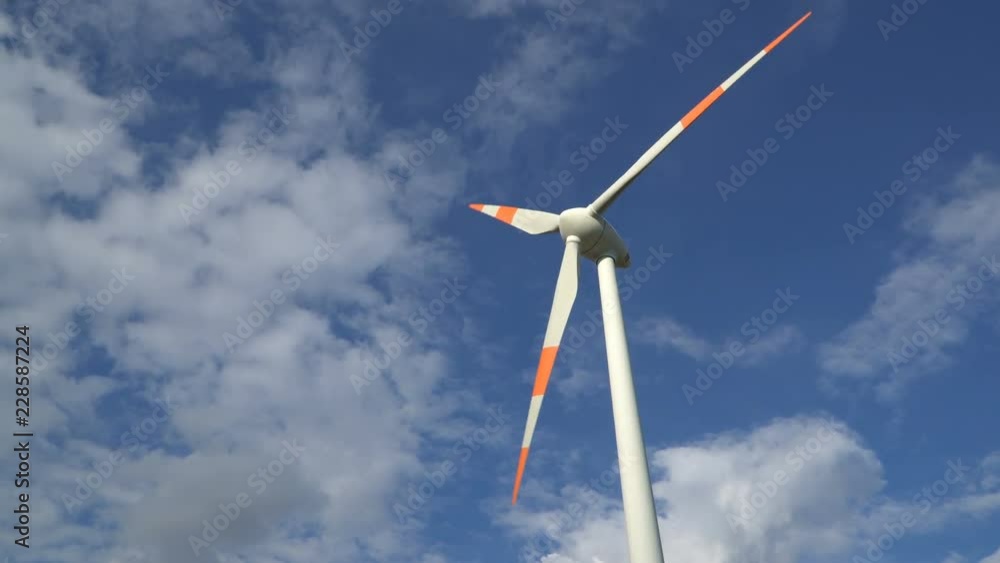 Eco power. Wind turbines generating electricity. Eco power. Wind turbines generating electricity.