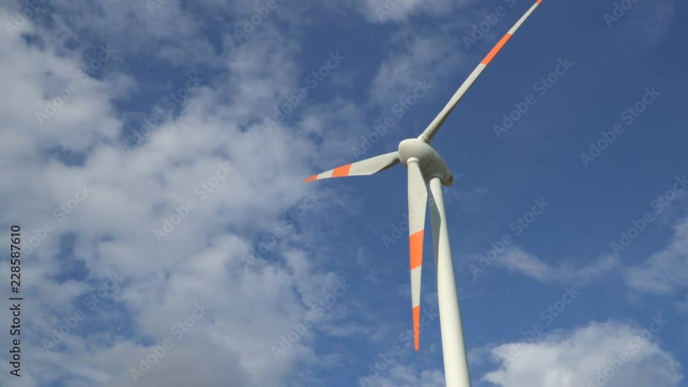 Eco power. Wind turbines generating electricity. Eco power. Wind turbines generating electricity.